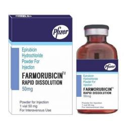 Farmorubicin Rapid Dissolution Injection 50 mg  - Epirubicin - Pfizer Products India Pvt. Ltd.