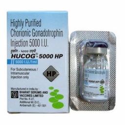 HCG HUCOG 5000iu - Human Chorionic Gonadotropin - Bharat Serums And Vaccines Ltd, India